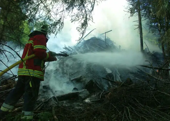 Waldbrand Galgenen 2