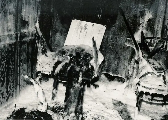 Zimmerbrand Brandherd 1992